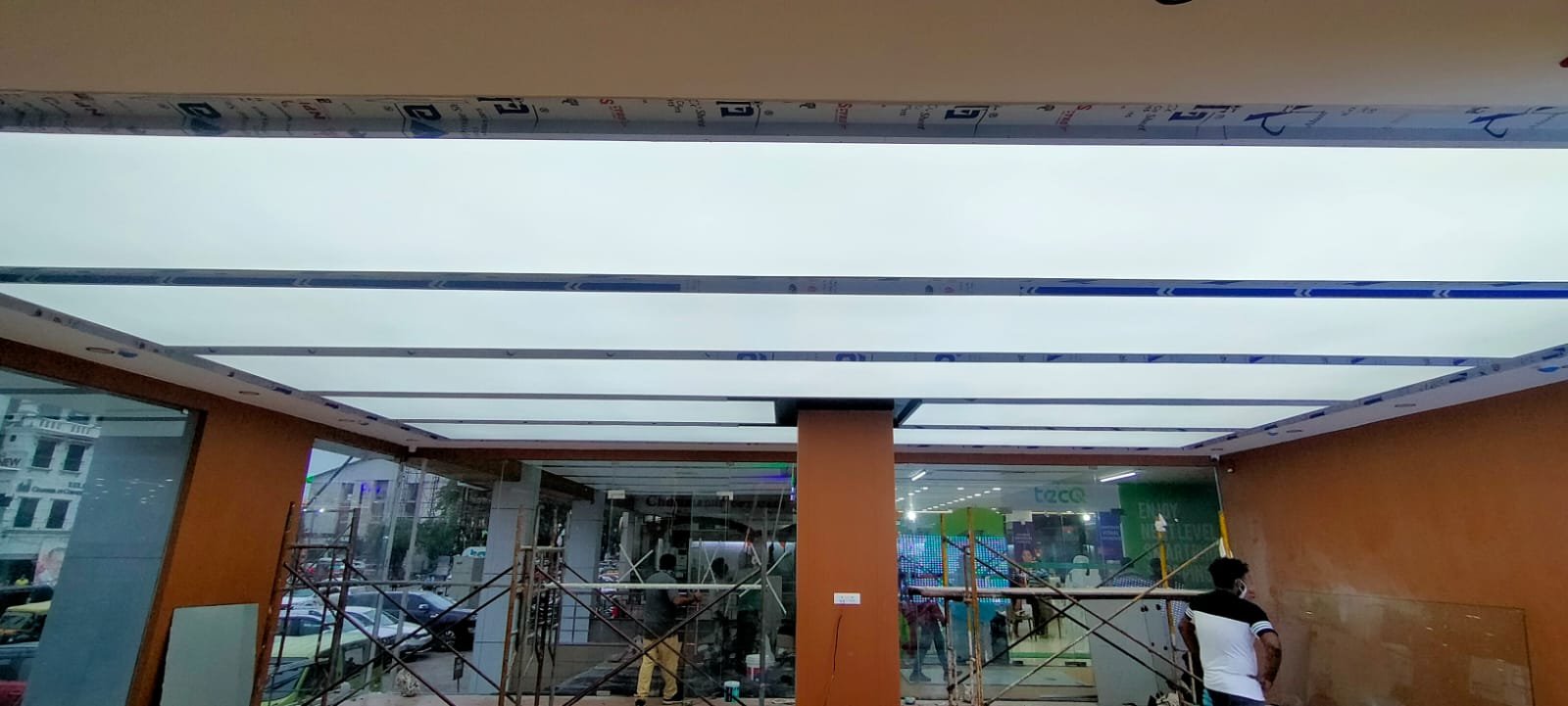 Translucent Grid Image